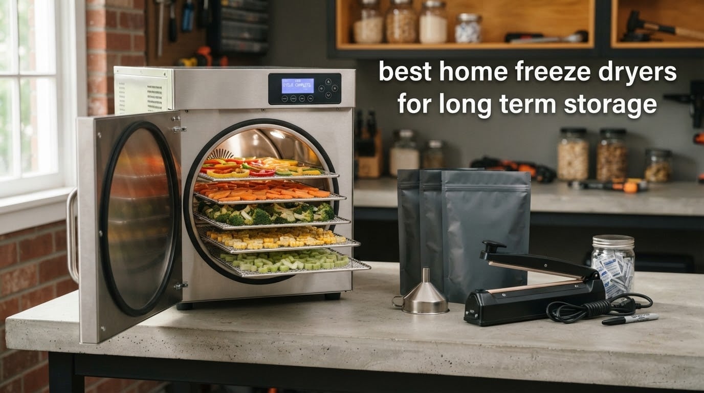 best home freeze dryers for long term storage