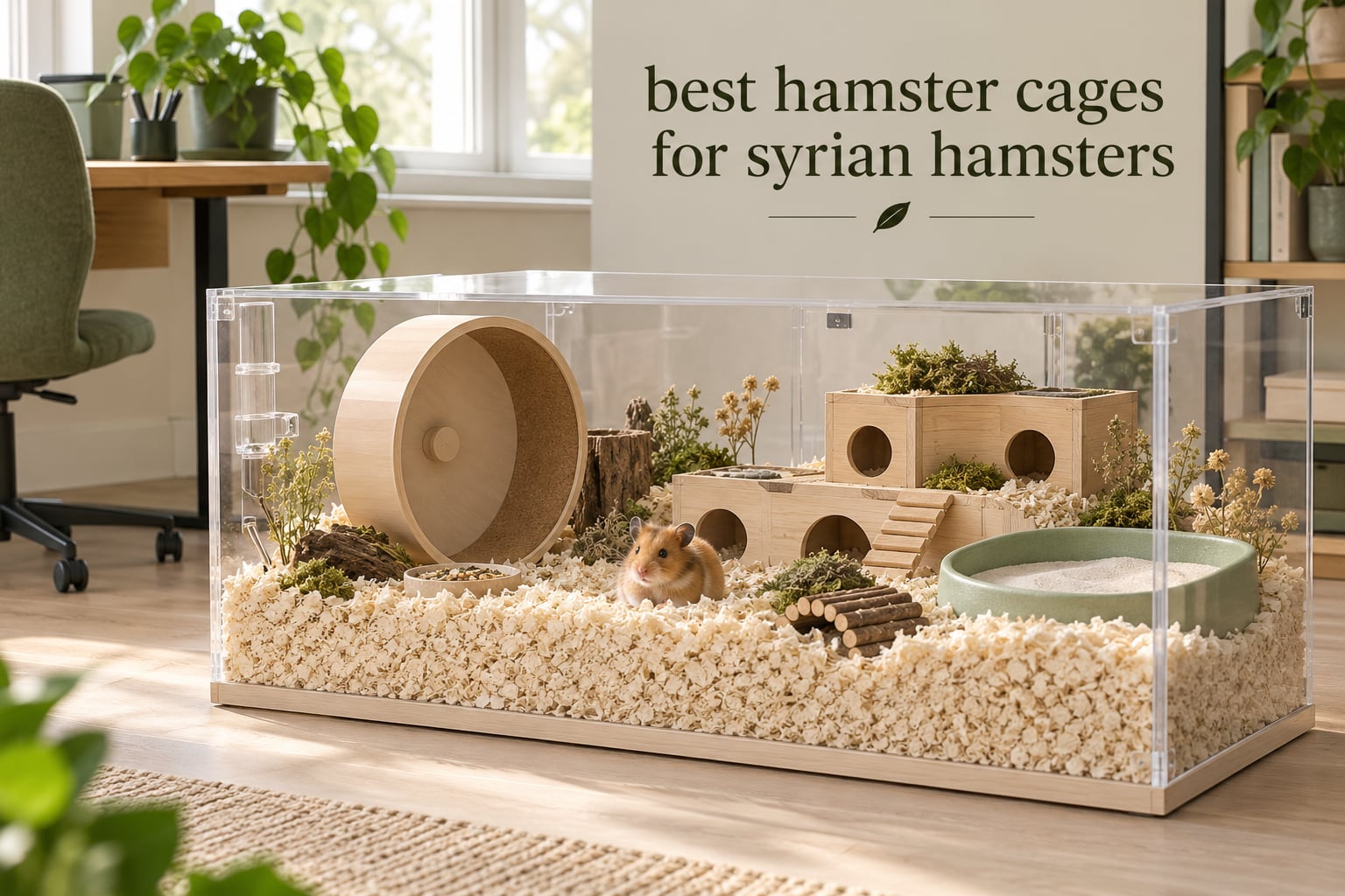 best hamster cages for syrian hamsters